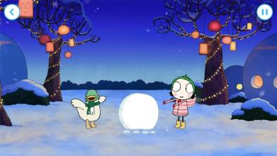 Sarah & Duck: Build a Snowman截图2