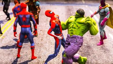 Incredible Kung Fu Fight: Superhero Fighting Games截图2