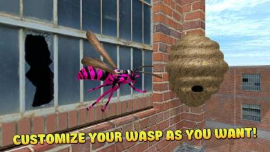 City Insect Wasp Simulator 3D截图1