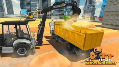 City Road Construction Simulator: Heavy Machinery截图5