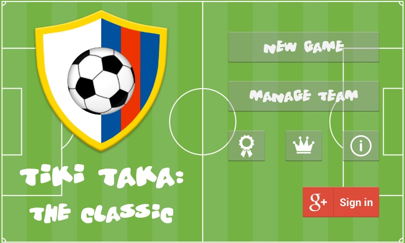 Tiki Taka: The Classic, Soccer截图3