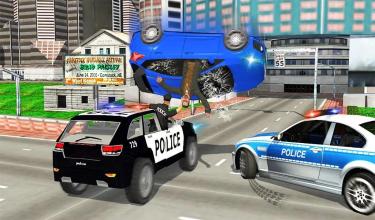 Fastest Furious Police Car Chase 3D:Cop Simulator截图4