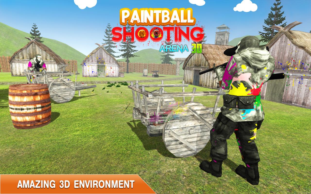 PaintBall Shooting Arena3D截图2