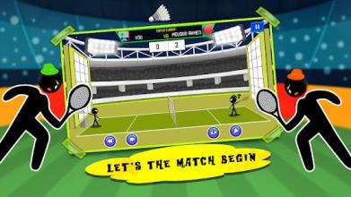 Stickman Badminton Game: World Championship League截图3