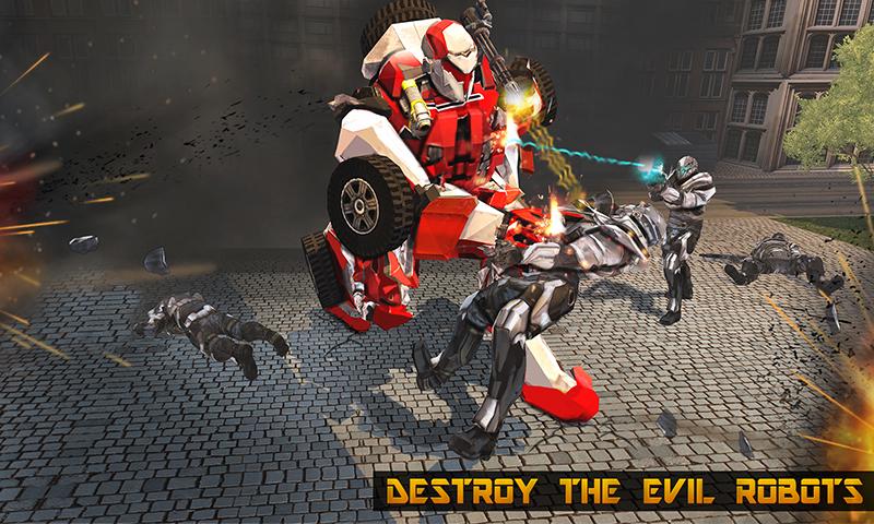 Robot Hero City War Survival截图1