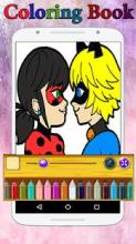 Livre De Coloriage LadyBug Et CatNoir (Miraculous)截图1