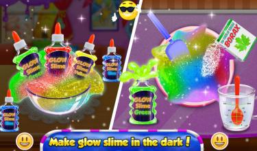 Glowing Glitter Slime Maker: Crazy Toy Game截图3