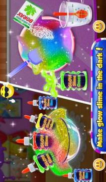 Glowing Glitter Slime Maker: Crazy Toy Game截图