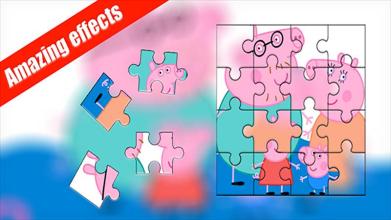 Jigsaw Puzzle For Pepa Pig Kids截图2