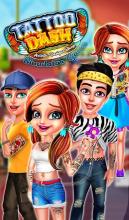 Tattoo Dash : Artistic Designs Shop Simulator Game截图5