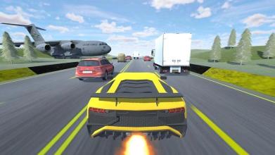 Racing For Car 3D - High Traffic Speed Race截图1