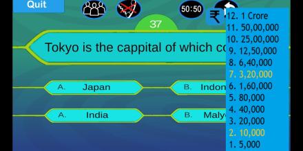 KBC 2018 - Crorepati Quiz Game截图1