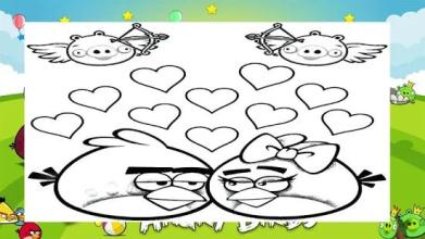 angry birds coloring book截图3