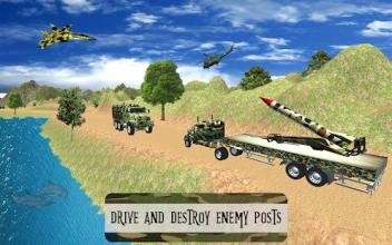 Real Drive Army Check Post Truck Transporter截图5