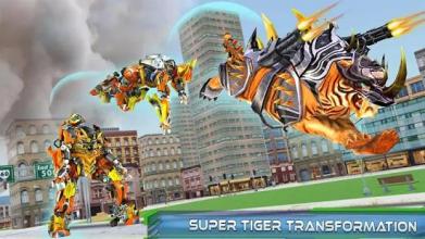 Futuristic Robot Tiger Real Robot Transformation截图2