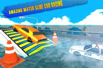 Water Surfer Floating Car Race截图3