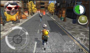 Crazy Granny - BMX Impossible mission Stunts截图1