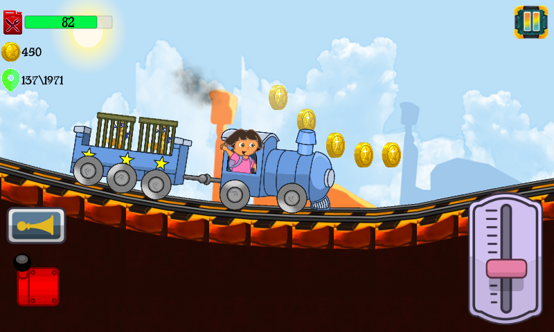 Little Dora Kids Train - Magical Forest Explorer截图5