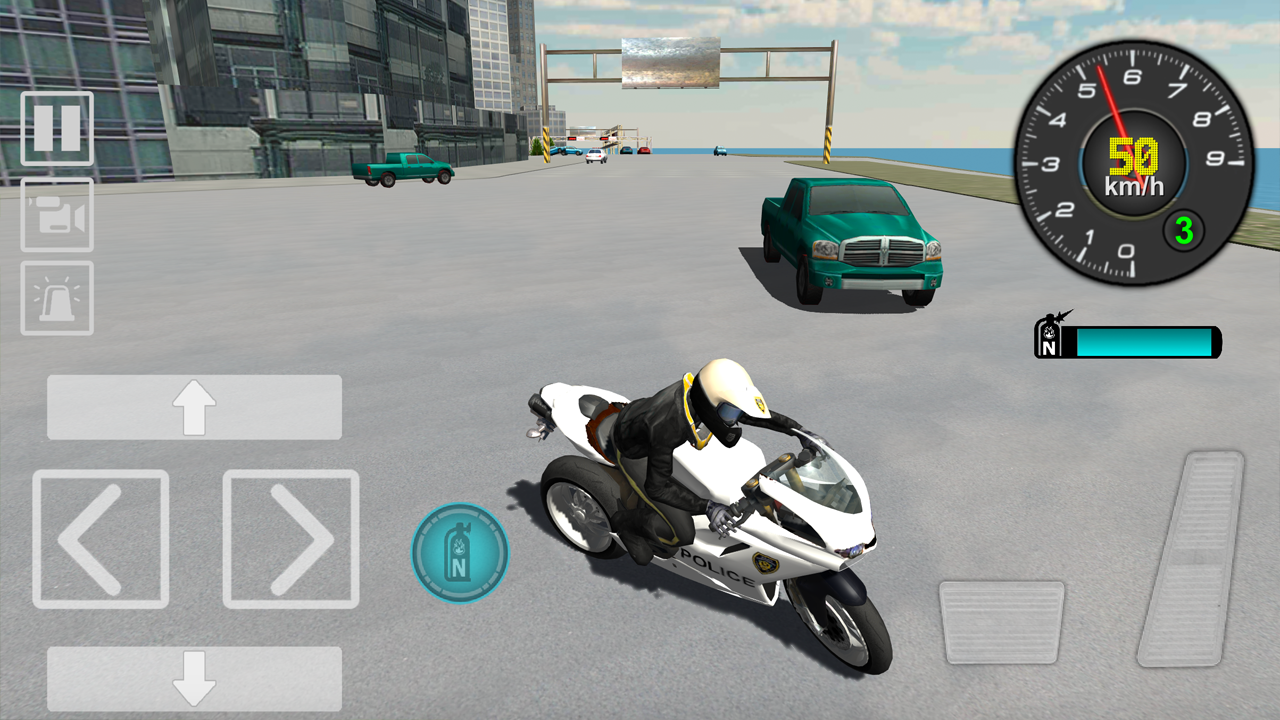 Police Motorbike Driving Simulator截图1