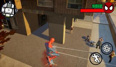 Spider Hero Miami City Fight截图1