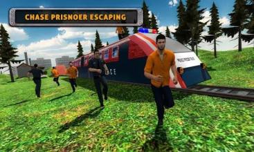 Police Train Driver Prison Transport Simulator 3D截图3