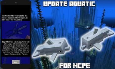 Addon Update Aquatic for MCPE截图1