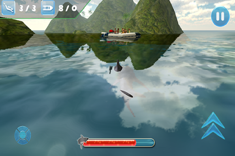 Wild Hunter Shark Simulator 3D截图5