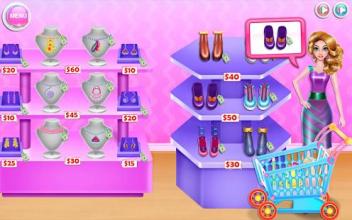 Girls Shopping Store : Supermarket Dress Up Game截图1