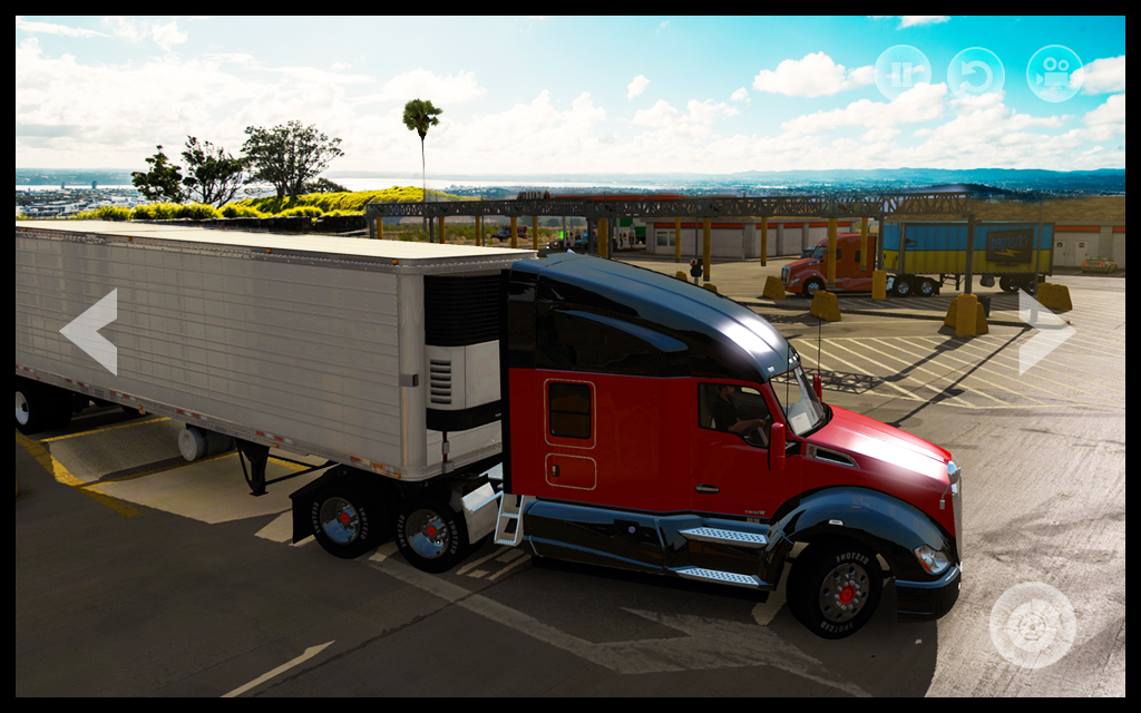 Euro Truck Driving : Goods Transport Cargo Game 3D截图2