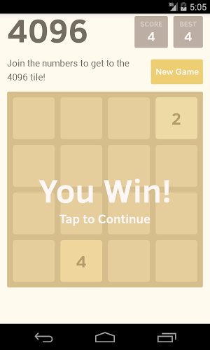 4096 - Updated Version of 2048截图5