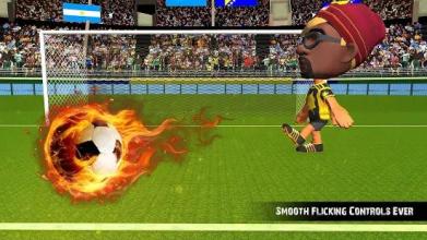 Flick Shoot Strike Star: Soccer League 2018截图2