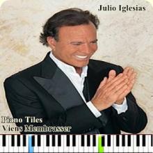 Julio Iglesias Piano Tiles - Viens M'Embrasser截图3