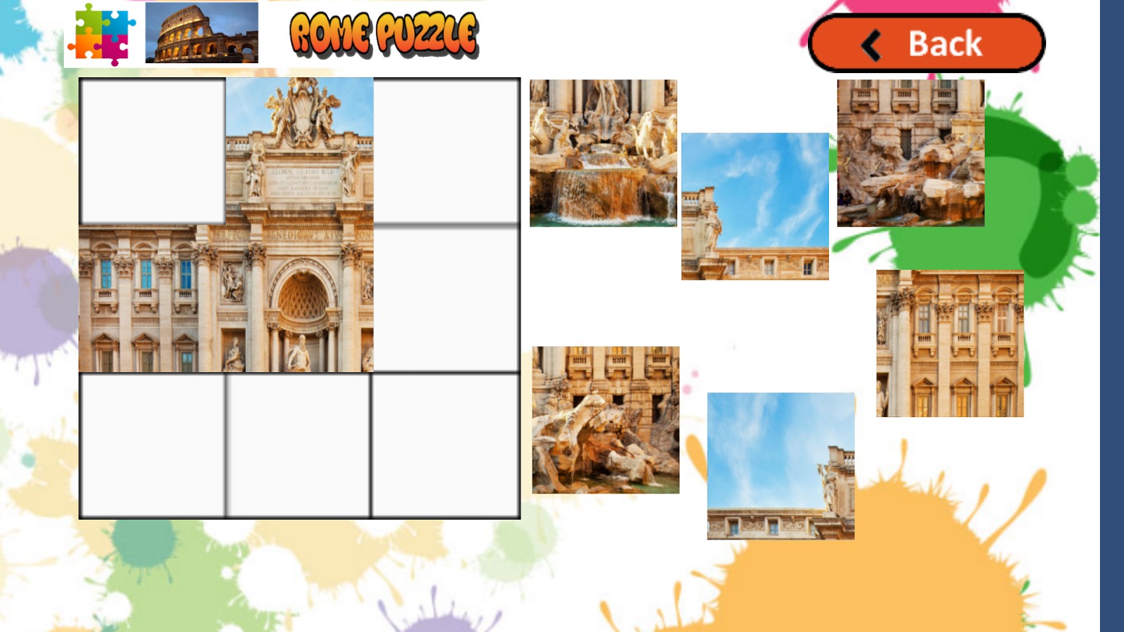 Rome Puzzle Game截图2