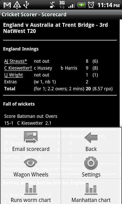 Android Cricket Scorer截图5