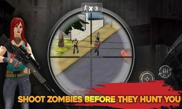 Sniper Shadow Shooting on Zombie Army截图3