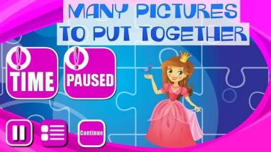 Ponies Princess Puzzle Pictures截图4