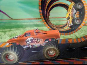 Real Monster Truck Stunts-Impossible Tracks Game截图4