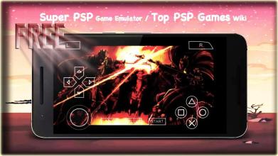 PSP和模拟器高清游戏的Android和PlayStation截图5