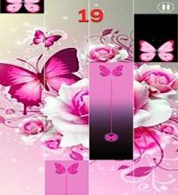 New Butterfly Pink Piano Tiles截图5