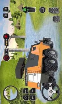 越野泥亚军卡车模拟3D：旋转轮胎 MudRunner Truck Simulator截图