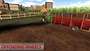 Farming Cargo Tractor Simulator –Offroad Transport截图5