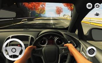 In Car Racing : Highway Road Traffic Racer Game 3D截图1