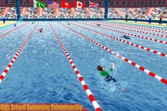 Kids Swimming Pool Water Race Championship截图3