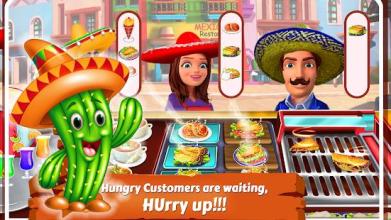 Mexican Food Kitchen Story Chef Cooking Games截图3