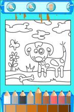 Coloring Book Kids, Animal截图1