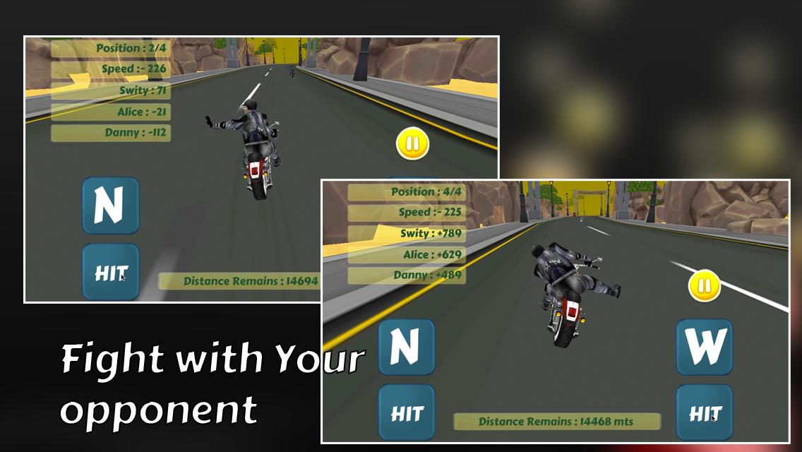 Road Rash Reckless Moto Drive截图4