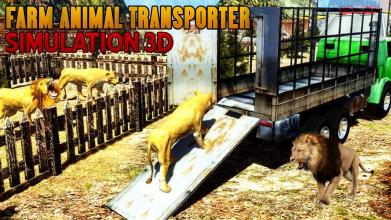 Farm Animal Transporter Truck Game: Offroad Drive截图3