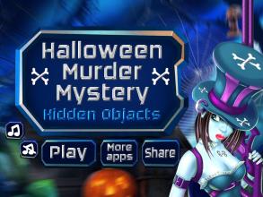 Halloween Murder Mystery:Hidden Objects Game截图1