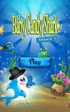 Baby Candy Shark - Match 3截图4