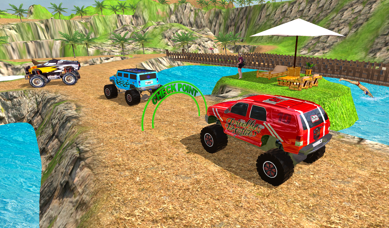 Offroad Grand Monster Truck Hill Drive截图2